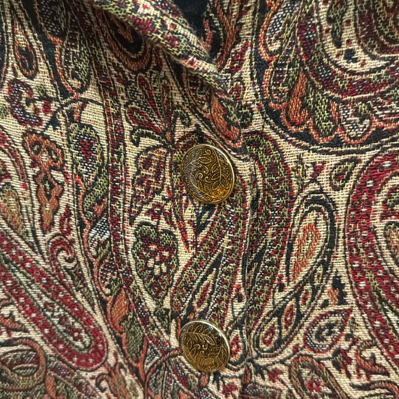 Fashion Bug paisley blazer size 18/20W - Picture 4 of 6